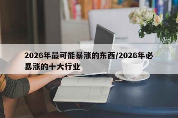 2026年最可能暴涨的东西/2026年必暴涨的十大行业
